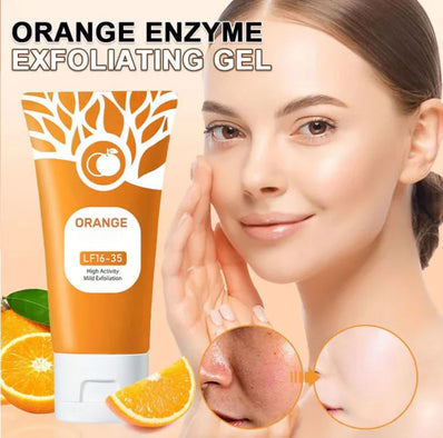 Orange Enzyme Exfoliating Gel 120gm - Brightening & Nourishing Citrus Skincare