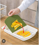 3 In 1 Kitchen Cutting Board – Plastic Cutting Board with Drain Basket and Storage Box