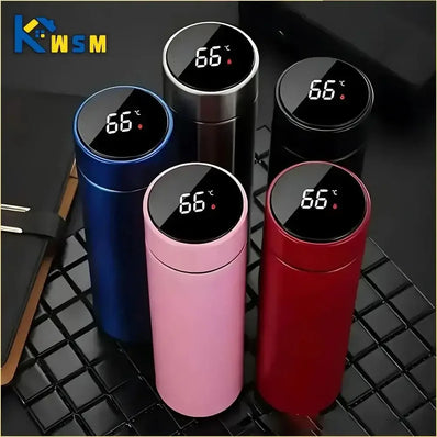 500ML Temperature Display Thermos Cup Stainless Steel - Saveom