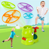 Foot Step On Flying Disc Air Rocket Launcher Saucer Jump Sport Game - Saveom