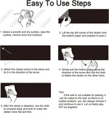 Removable DIY Chalkboard Wall Stickers, Black Chalkboard Stickers - Saveom