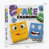 Montessori Face-changing Cube building blocks - Saveom
