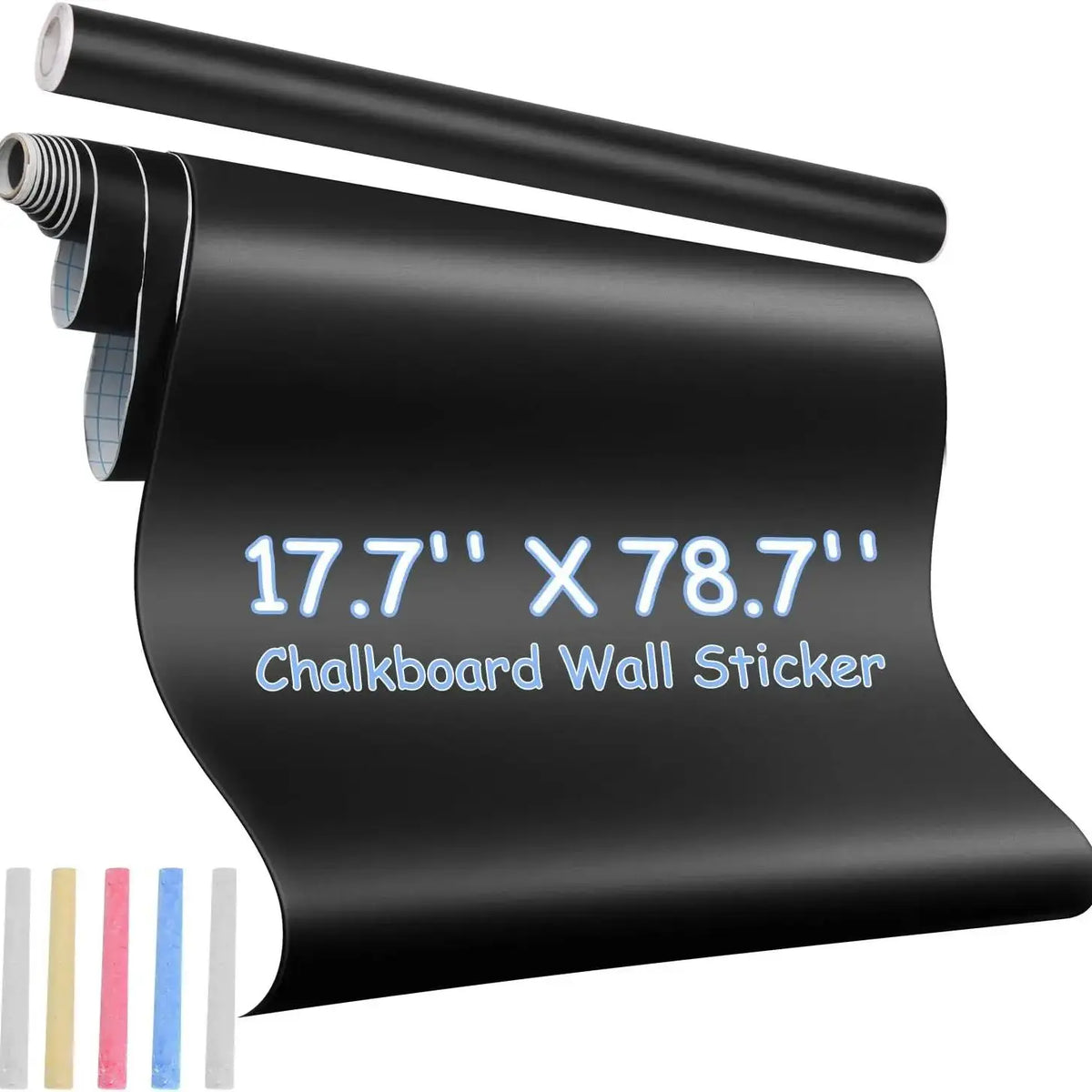 Removable DIY Chalkboard Wall Stickers, Black Chalkboard Stickers - Saveom