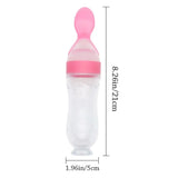 Useful With Spoon Feeding Bottle Silicone Training Supplement Feeder - Saveom