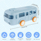 Car Straw Water Cup 1000ml Portable Bus Water Bottle with Shoulder Strap - Saveom