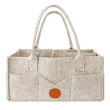 Baby Miscellaneous Toys Diapers Large Capacity Felt Diaper Bag - Saveom