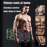 Portable Folding Push-up Board: Ultimate Home Gym Solution - Saveom