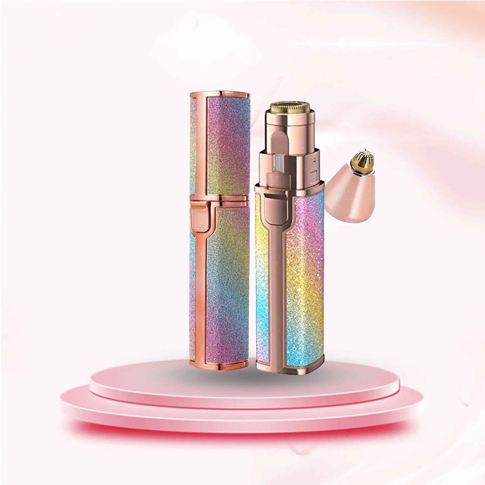 2-in-1 Electric Eyebrow Trimmer and Facial Hair Shaver for Women – Rechargeable Precision Hair Remover