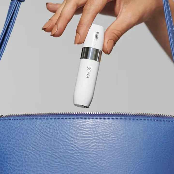 Braun Face Mini Hair Remover FS1000 with Smartlight – Electric Facial Hair Remover for Women