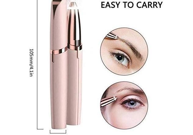 Flawless Brows Eyebrow Hair Remover Machine – Rechargeable Electric Facial Hair Trimmer for Women