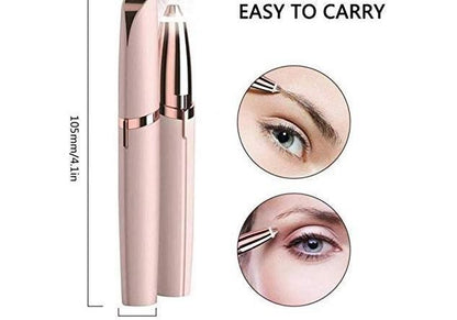 Flawless Brows Eyebrow Hair Remover Machine – Rechargeable Electric Facial Hair Trimmer for Women