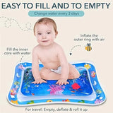Baby Water Play Mat – Inflatable Tummy Time Activity Play Mat for Infants and Toddlers
