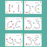 A4 Kids Educational Learning Tracing Book – 64 Pages Dot-to-Dot Activity Workbook with 2 Markers