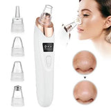 5 In 1 Blackhead Remover Machine – Rechargeable Face Vacuum Suction Tool with 5 Interchangeable Heads