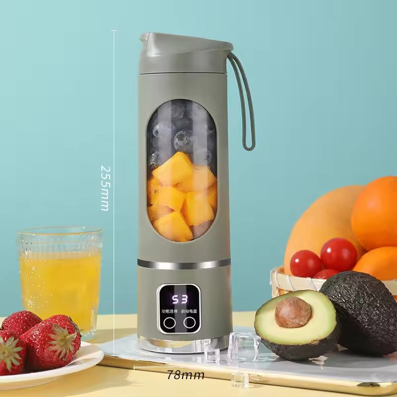 Portable USB Rechargeable Blender and Juicer – Personal Wireless Mini Smoothie Maker with Stainless Steel Blades for Shakes and Juices