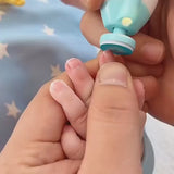 Premium 6-in-1 Electric Baby Nail Trimmer Set – Safe Infant Nail Filer and Clipper Alternative Kit with Storage Case (Random Color)