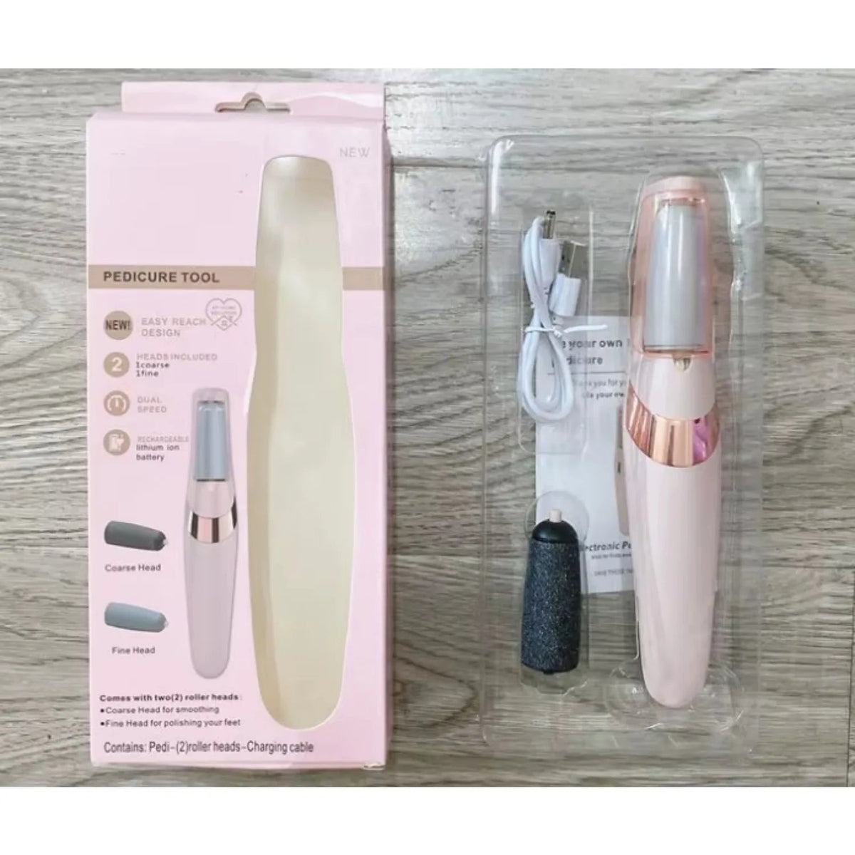 Rechargeable Electric Callus Remover Cordless - Saveom